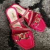 SANDALIAS PLANAS FUCSIA